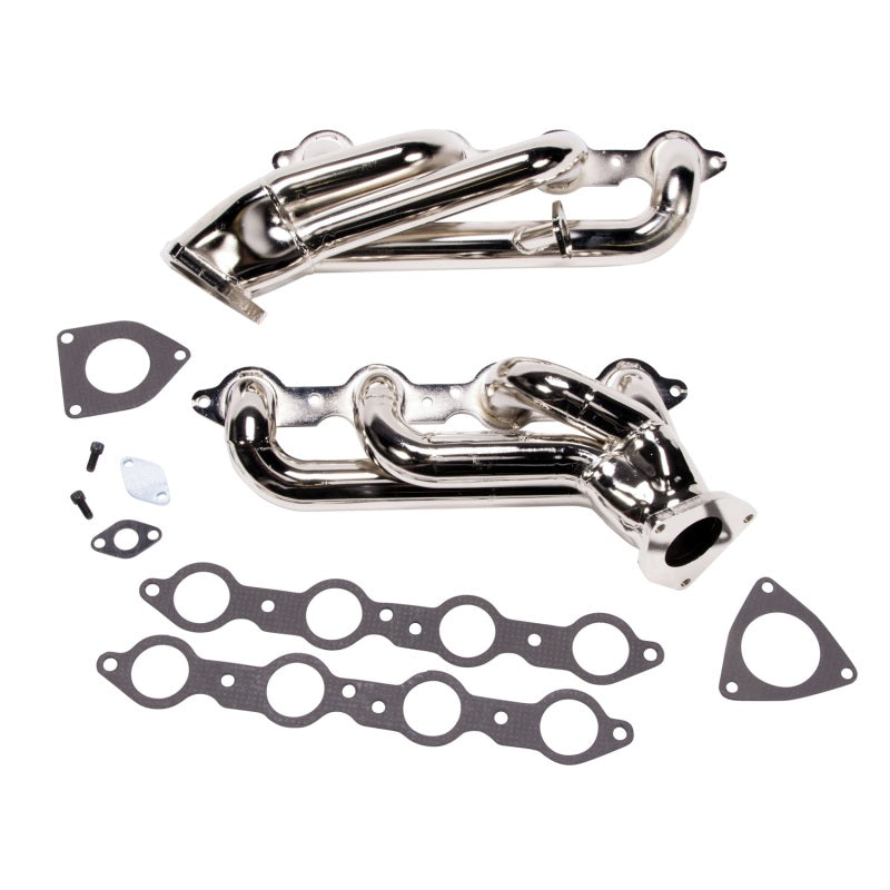 BBK 4006 99-04 GM Truck SUV 6.0 Shorty Tuned Length Exhaust Headers - 1-3/4 Titanium Ceramic