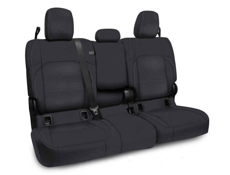 PRP Seats B056-02 PRP 2020+ Jeep Gladiator JT Rear Bench Cover with Leather Interior - All Black