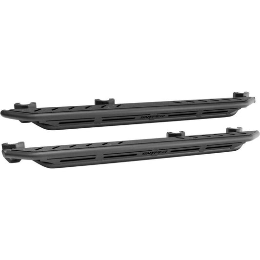 Westin 42-6015 /Snyper 07-17 Jeep Wrangler Unlimited Triple Tube Rock Rail Steps - Textured Black