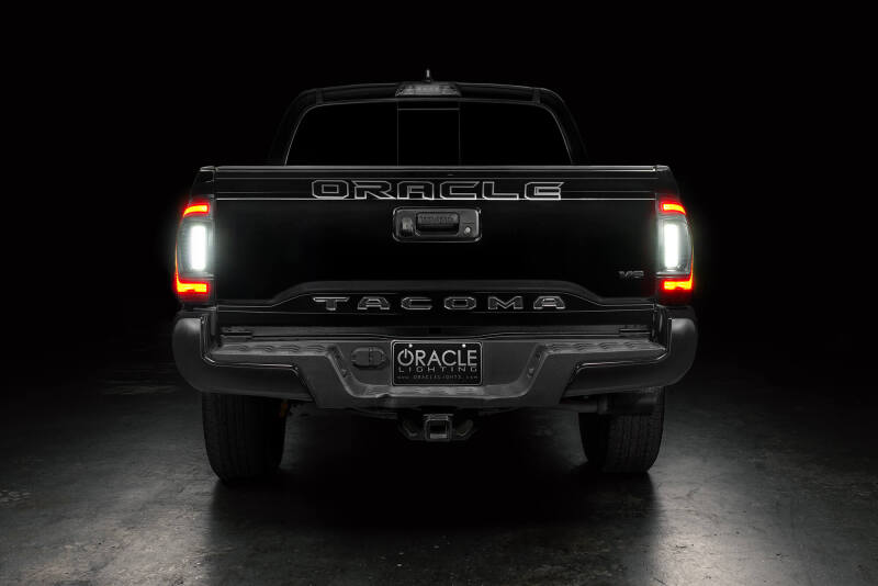 ORACLE Lighting 5911-504 Oracle Lighting 2016-2023 Gen 3 Toyota Tacoma Flush Style LED Tail Lights