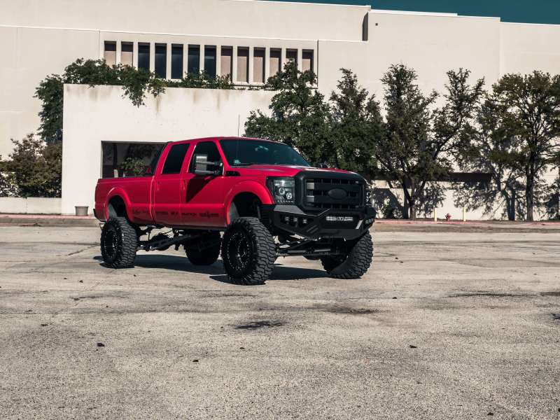 Road Armor 6112XFPRB 11-16 Ford F-250 SPARTAN Front Bumper Bolt-On Pre-Runner Guard - Tex Blk