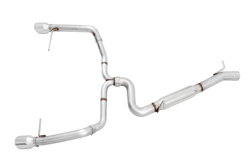 AWE Tuning 3020-32044 VW MK7 Golf Alltrack/Sportwagen 4Motion Track Edition Exhaust - Polished Silver Tips