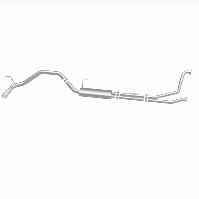 Magnaflow 19421 MagnaFlow CatBack 07-15 Nissan Titan V8 LGAS/LFLEX Single MF Polished Stainless Exhaust