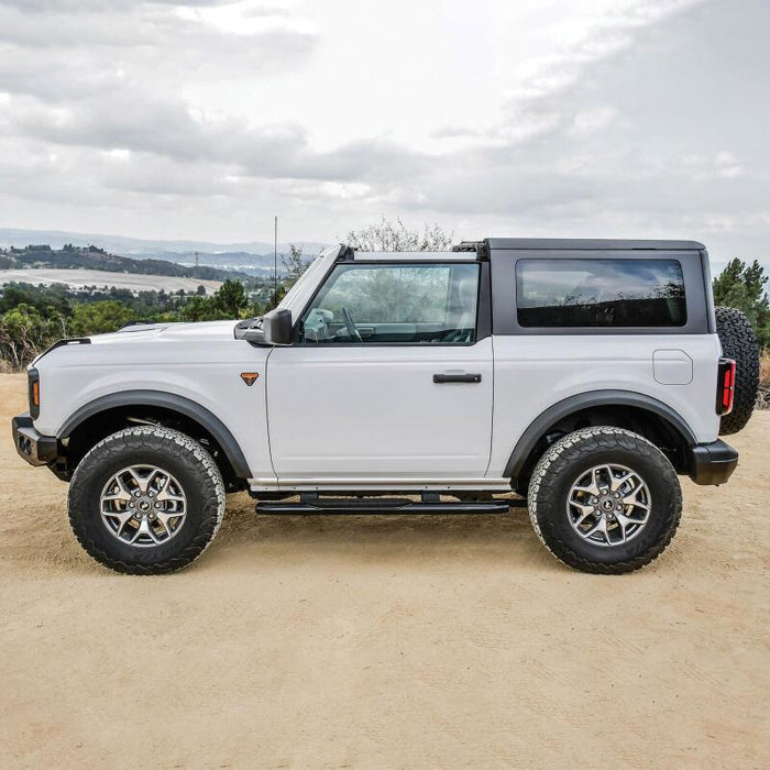 Westin 21-24185 21-22 Ford Bronco (2-Door) PRO TRAXX 4 Oval Nerf Step Bars - Textured Black