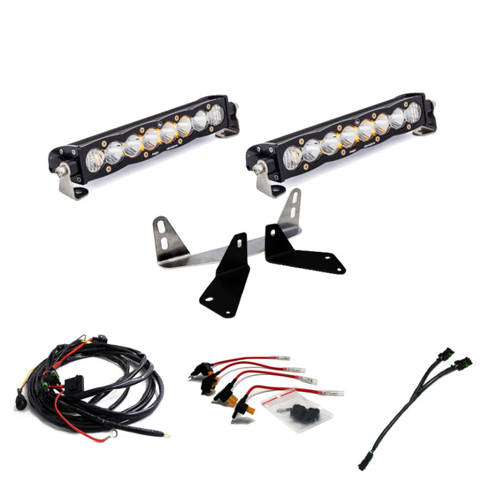 Baja Designs 447660 2018+ Ford F-150 Dual S8 Series 10in Light Bar Kit