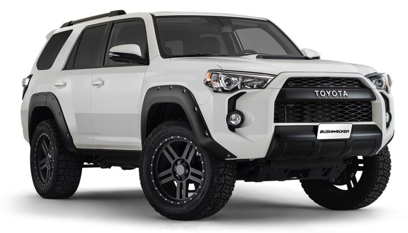 Bushwacker 30921-02 14-18 Toyota 4Runner Pocket Style Flares 4pc Excludes Limited - Black