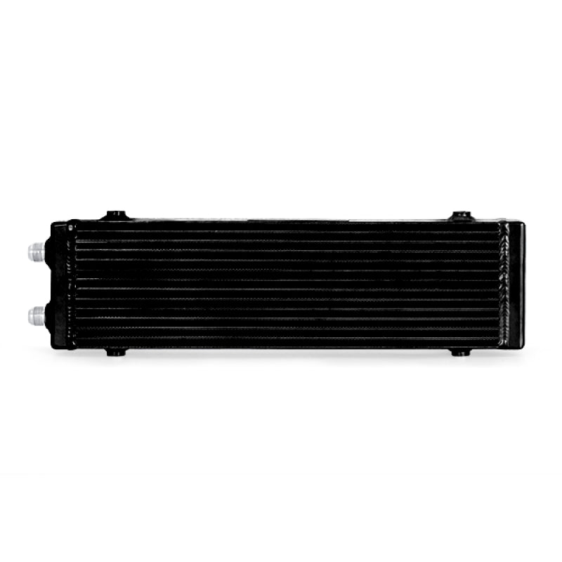 Mishimoto MMOC-DP-LBK Universal Large Bar and Plate Dual Pass Black Oil Cooler