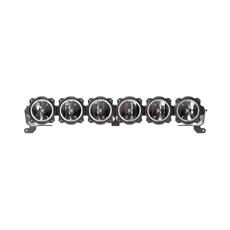 KC HiLiTES 91341 21+ Ford Bronco 39in. Gravity LED Pro6 Light Bar Kit Front Bumper