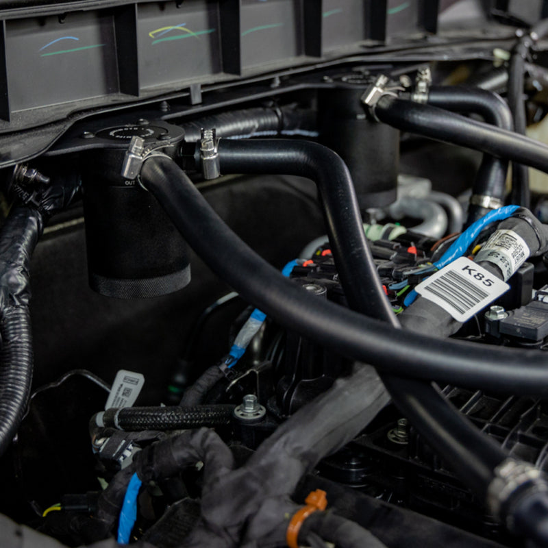 Mishimoto MMBCC-BR27-23S 2023+ Ford Bronco 2.7L Baffled Oil Catch Can System