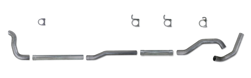Diamond Eye Performance K4209A-RP Diamond Eye KIT 4in TB MFLR RPLCMENT PIPE SGL AL: 2-WHEEL DRIVE ONLY 89-93 DODGE CUMMINS 5.9L