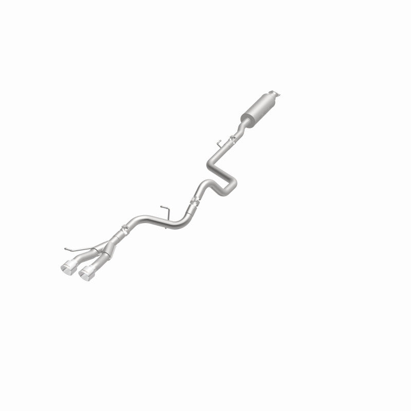 Magnaflow 15215 MagnaFlow 13 Hyundai Veloster 1.6L Turbo Dual Center Rear Exit Stainless Cat Back Perf Exhaust
