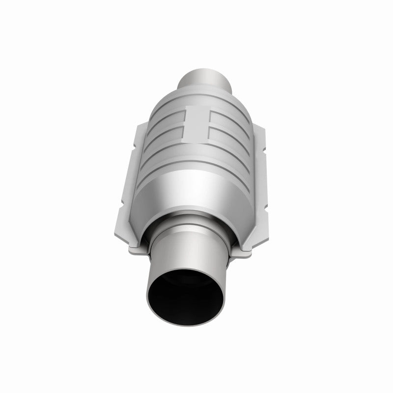 Magnaflow 99209HM MagnaFlow Conv Univ 3in Inlet/Outlet Center/Center Round 9in Body L x 5.125in W x 13in Overall L