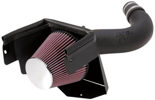 K&N Engineering 57-1553 K&N 07 Jeep Wrangler V6-3.8L Performance Intake Kit