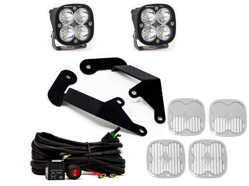 Baja Designs 447686 21+ Ford Bronco Sport Squadron Pro Spot LED Light Pods - Clear