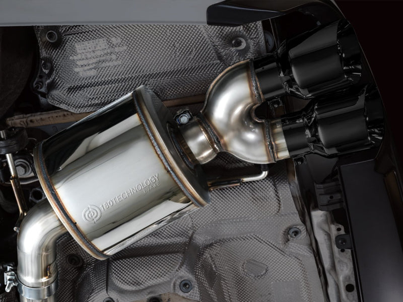 AWE Tuning 3015-43107 19-23 Audi C8 S6/S7 2.9T V6 AWD Touring Edition Exhaust - Diamond Black Tips