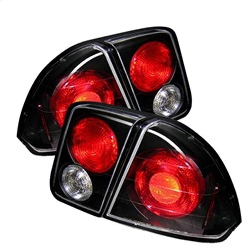 SPYDER 5004406 Spyder Honda Civic 01-05 4Dr Euro Style Tail Lights Black ALT-YD-HC01-4D-BK