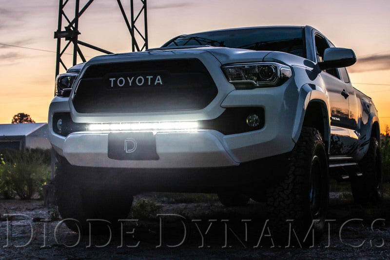 Diode Dynamics DD6070 16-21 Toyota Tacoma SS30 Stealth Lightbar Kit - White Driving