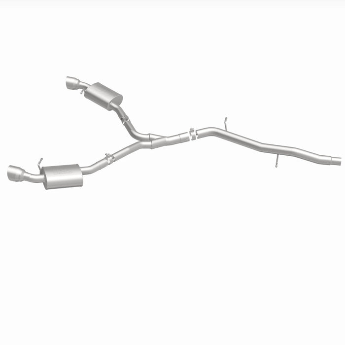 Magnaflow 19390 MagnaFlow 18-19 Audi A5 Dual Exit Polished Stainless CatBack Exhaust - 3in Main Piping Diameter