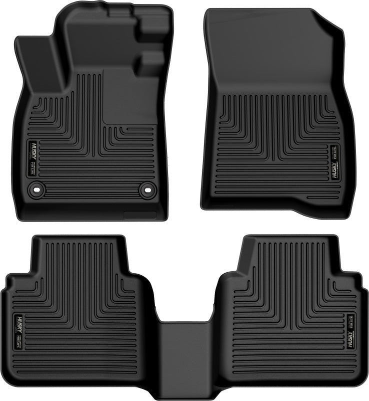 Husky Liners 99421 2023 Honda Accord Weatherbeater Black Front & 2nd Seat Floor Liners
