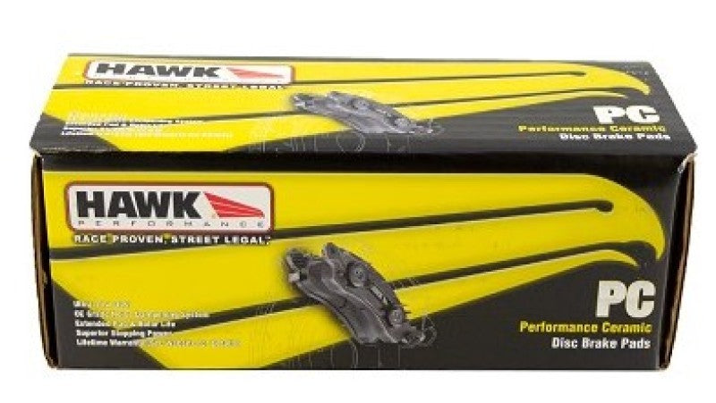Hawk Performance HB803Z.639 Hawk 15-17 Ford Mustang Performance Ceramic Rear Brake Pads