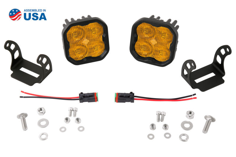 Diode Dynamics DD6971P SS3 Max ABL - Yellow Driving Standard (Pair)
