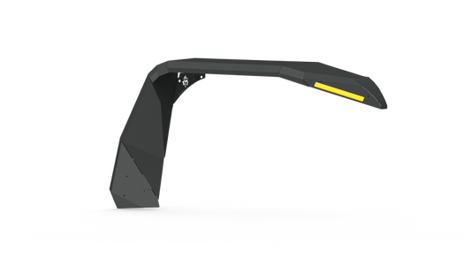 Road Armor 518AFF0B 18-20 Jeep Wrangler JL Stealth Front Fender Flare w/Switchback LED DRL - Tex Blk