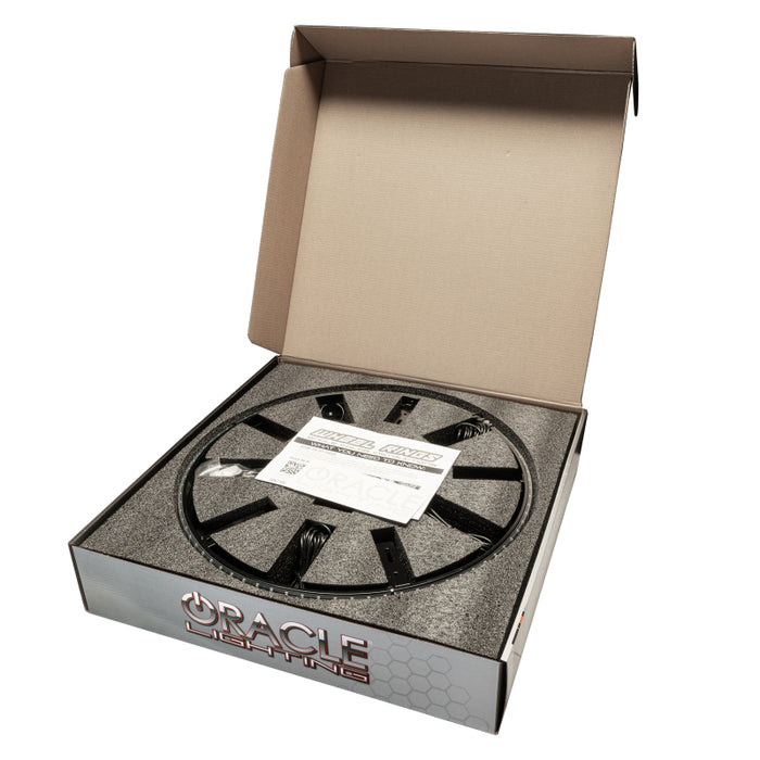 ORACLE Lighting 4228-001 Oracle LED Illuminated Wheel Rings - Double LED - White
