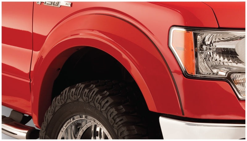 Bushwacker 20926-02 09-14 Ford F-150 Styleside Extend-A-Fender Style Flares 4pc 67.0/78.8/97.4in Bed - Black