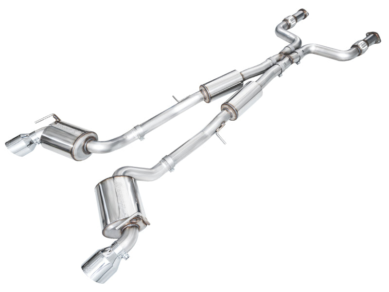 AWE Tuning 3015-32400 AWE 2023 Nissan Z RZ34 RWD Touring Edition Catback Exhaust System w/ Chrome Silver Tips