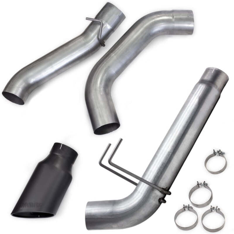 Banks Power 49799-B 19-23 Dodge RAM Mega Cab 6.7L Cummins Monster Exhaust - SS Single Exhaust w/ Black Tip