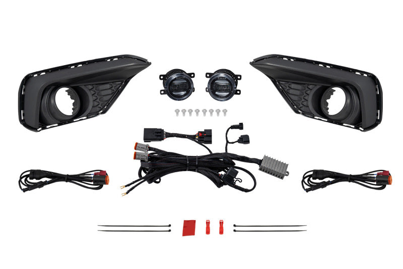Diode Dynamics DD7959 2024 Ford Mustang EcoBoost Elite Series Add-On Fog Lamp Kit White