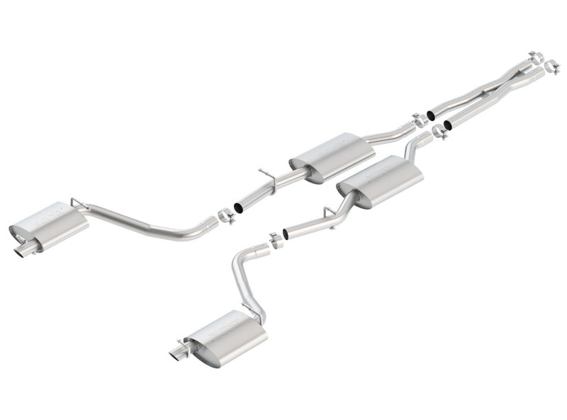 Borla 140649 2015 Dodge Challenger 3.6L V6 S-TYPE Catback Exhaust No Tips Factory Valance