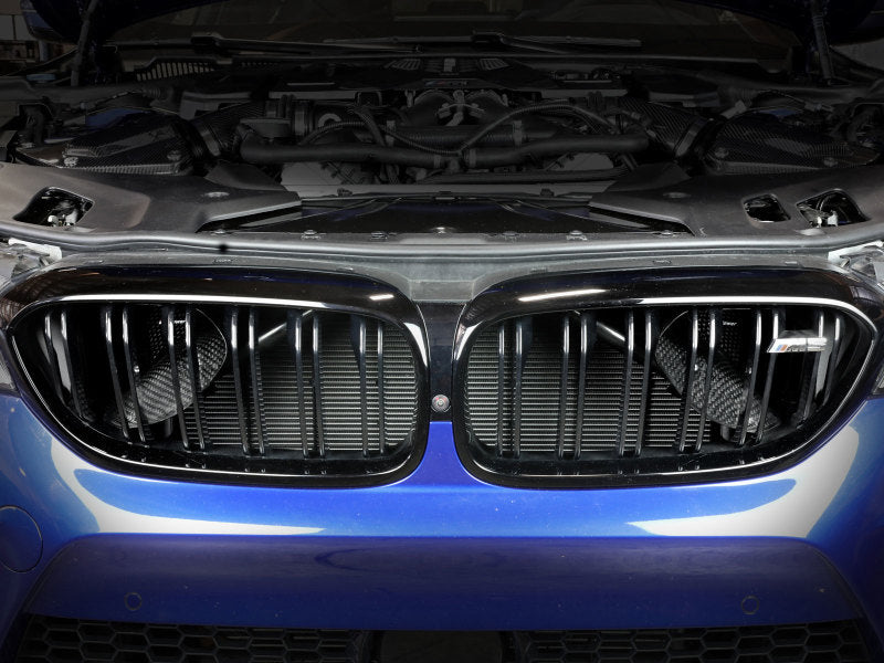 aFe 58-10005SC Momentum Black Series Carbon Fiber Dynamic Air Scoop - BMW M5 (F90) 18-19