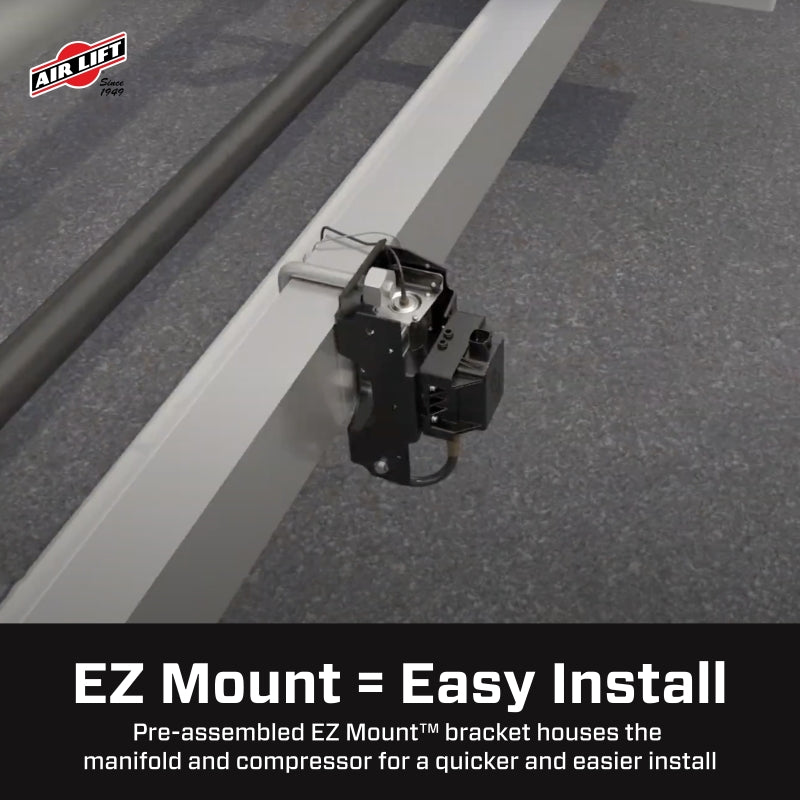 Air Lift 74100EZ Wireless Air Tank Kit w/ EZ Mount