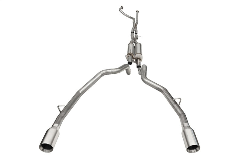 CORSA Performance 21189 Corsa 2021-2024 Dodge RAM TRX Crew Cab Xtreme Catback Exhaust Dual Rear Satin Tip