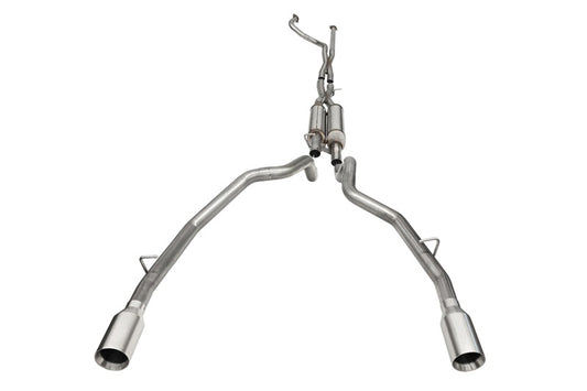 CORSA Performance 21189 Corsa 2021-2024 Dodge RAM TRX Crew Cab Xtreme Catback Exhaust Dual Rear Satin Tip