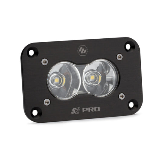 Baja Designs 481006 S2 Pro Work/Scene Pattern Flush Mount LED Work Light - Clear