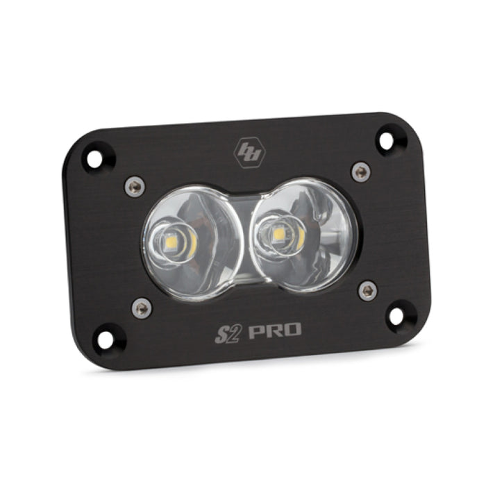 Baja Designs 481006 S2 Pro Work/Scene Pattern Flush Mount LED Work Light - Clear