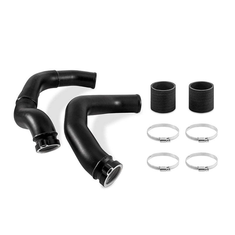 Mishimoto MMICP-F80-15 2015+ BMW F8X M3/M4 Charge Pipe Kit - Wrinkle Black