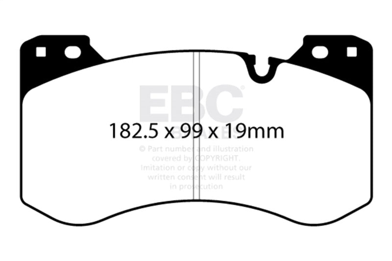 EBC DP42454R 2021+ BMW M3/M4 3.0TT (G80/G82/G83) Yellowstuff Front Brake Pads