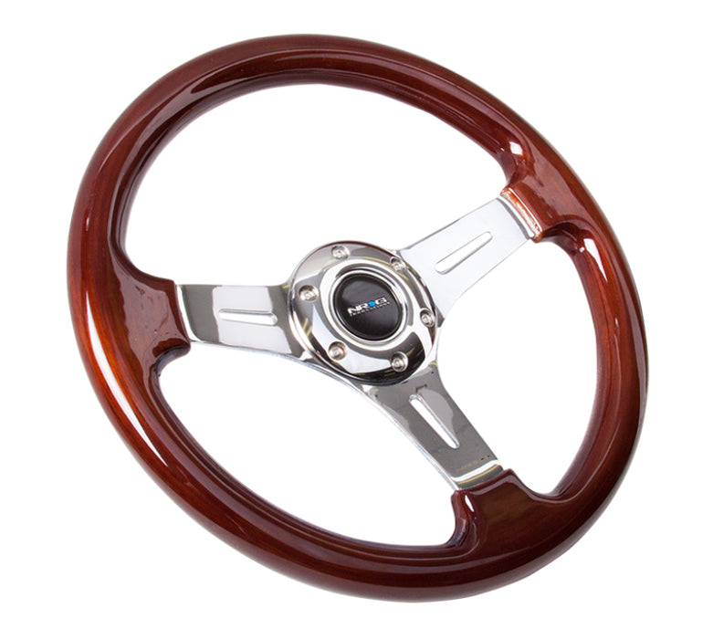 Nrg Innovation NRGST-015-1CH Steering Wheel 330mm 1in Dish Classic Wood Grain