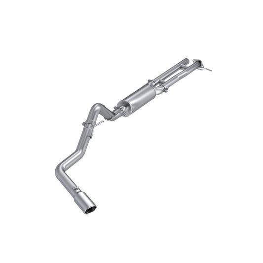 MBRP S5272AL 2024+ Ford Ranger 2.7L 2.5 into 3in Single Side Exit Cat Back - Aluminum