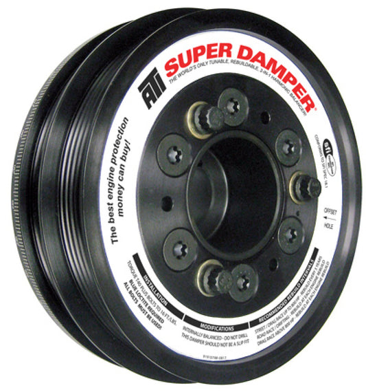 ATI ATI917757 Damper - 6.10in - Alum - 4 & 5 Grv - Acura Nsx 3.0L - 600 HP or Less - 1Pc