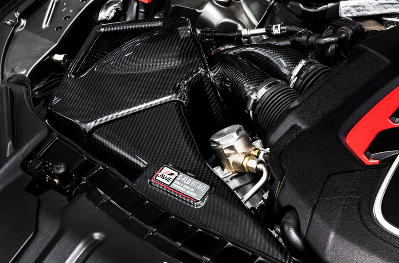 AWE Tuning 2660-15012 Audi C7 RS6 / RS7 4.0T S-FLO Carbon Intake V2