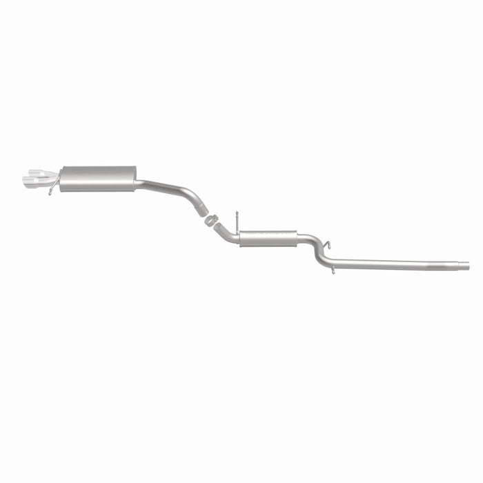 Magnaflow 15486 MagnaFlow Performance Cat-Back Exhaust System Dual Straight Drive Side Rear Exit 11-14 VW Jetta 2.0L