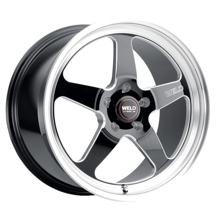 Weld S10489065P29 S104 18x9 Ventura 5x114.3 ET29 BS6.1 Gloss BLK MIL DIA 72.56