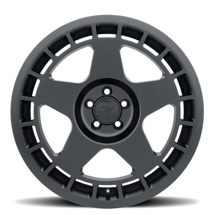 fifteen52 TURAB-77551+40 Turbomac 17x7.5 5x112 40mm ET 66.56mm Center Bore Asphalt Black Wheel