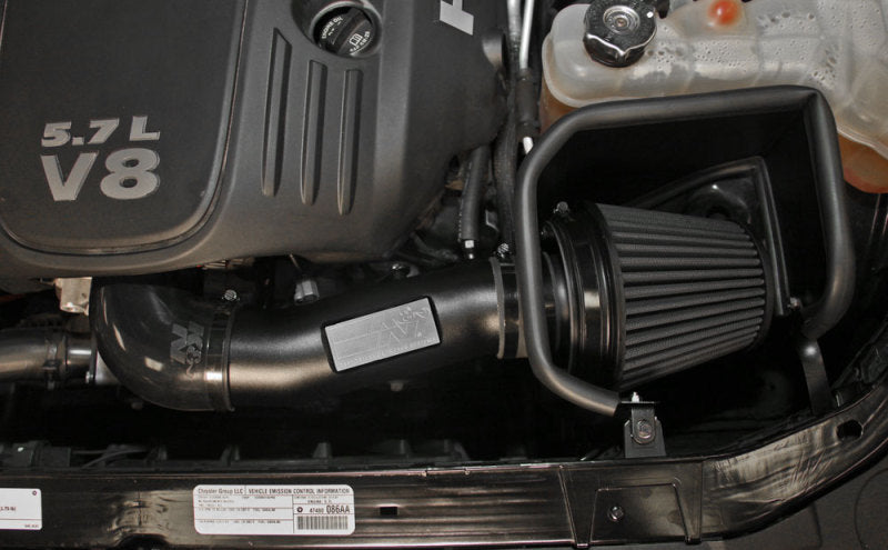 K&N Engineering 71-1542 K&N Dodge/Chrysler 5.7/6.1L V8 Black Performance Intake Kit