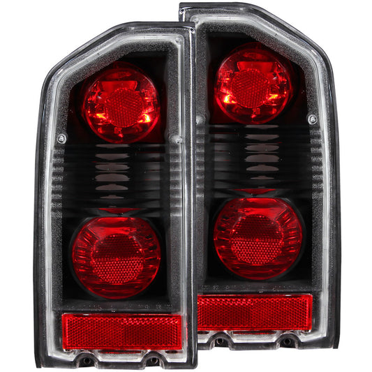 ANZO 211134 1988-1998 Suzuki Vitara Taillights Black