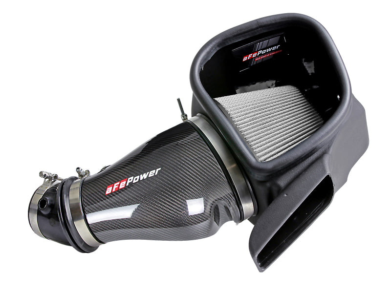 aFe 57-10002D Track Series Carbon Fiber Pro Dry S AIS - 2018 Jeep Grand Cherokee Trackhawk (WK2) V8-6.2L(SC)